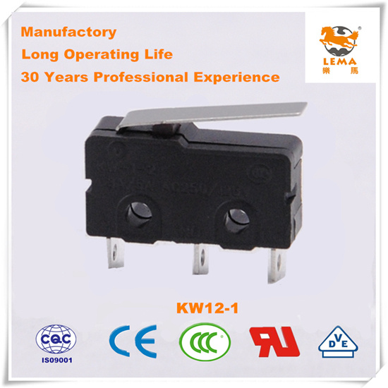 Lema Black Kw12-1 Micro Switch