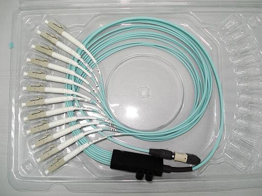 MPO LC 12f Branch Fiber Optic Patch Cord