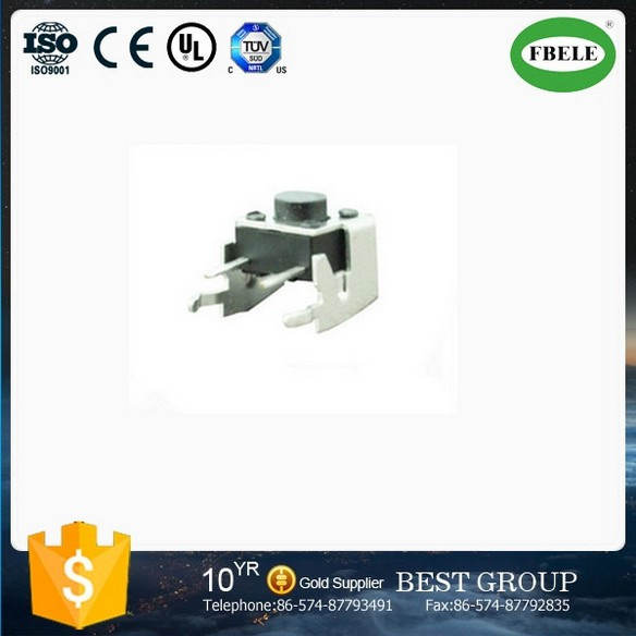 Push Button Power Tactile 4 Pinwith Cap RoHS Square Stem Tact Switch Push Button Switch