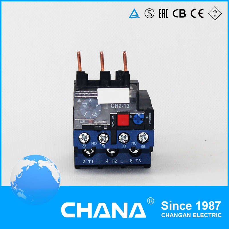 0.1-25A Overload Relay 3phase Plug-in Type Thermal Relay