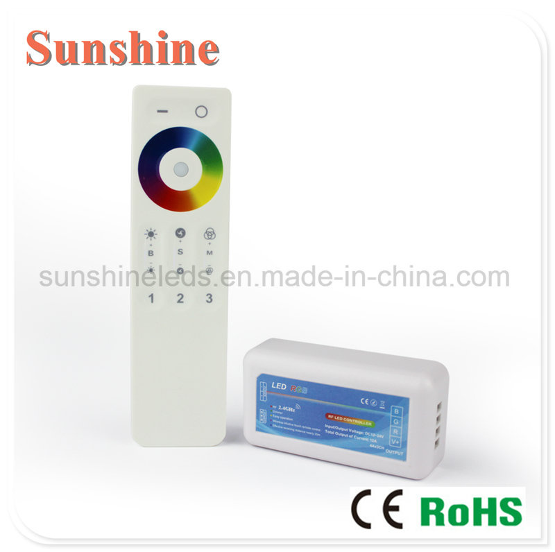 Touch Screen Wireless/RF RGB 3 Channels LED Controller