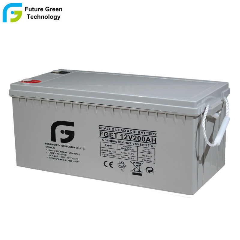 12V 200ah Lead Acid Solar Power System Battery