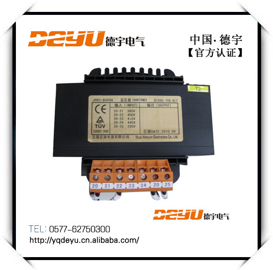 Control Transformer for Machine Tool (JBK5-800VA)