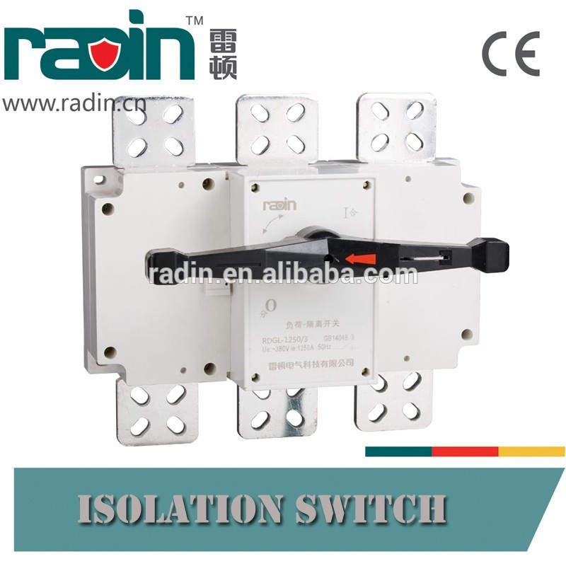 High Quality Isolation Switch, IEC, CE, CB Certificate Load Isolating Switch