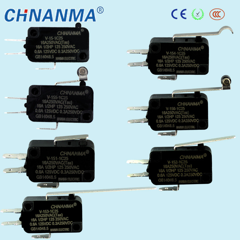 V-152-1c25 Series Momentary Position Switches