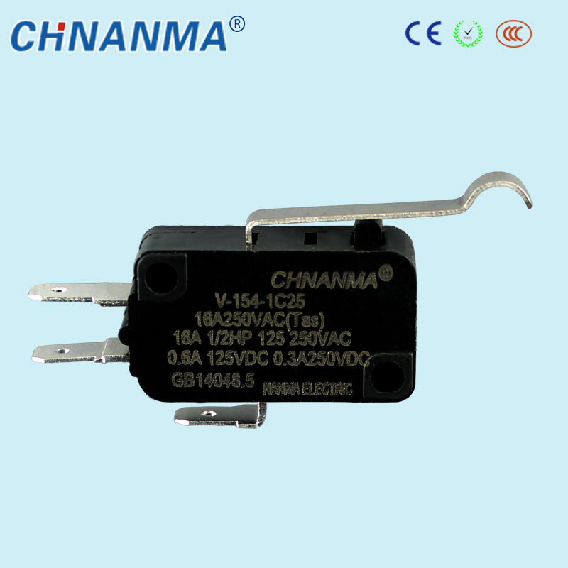 V15 Three Pins Micro Switch with Ce Certificate (V-154-1C25)