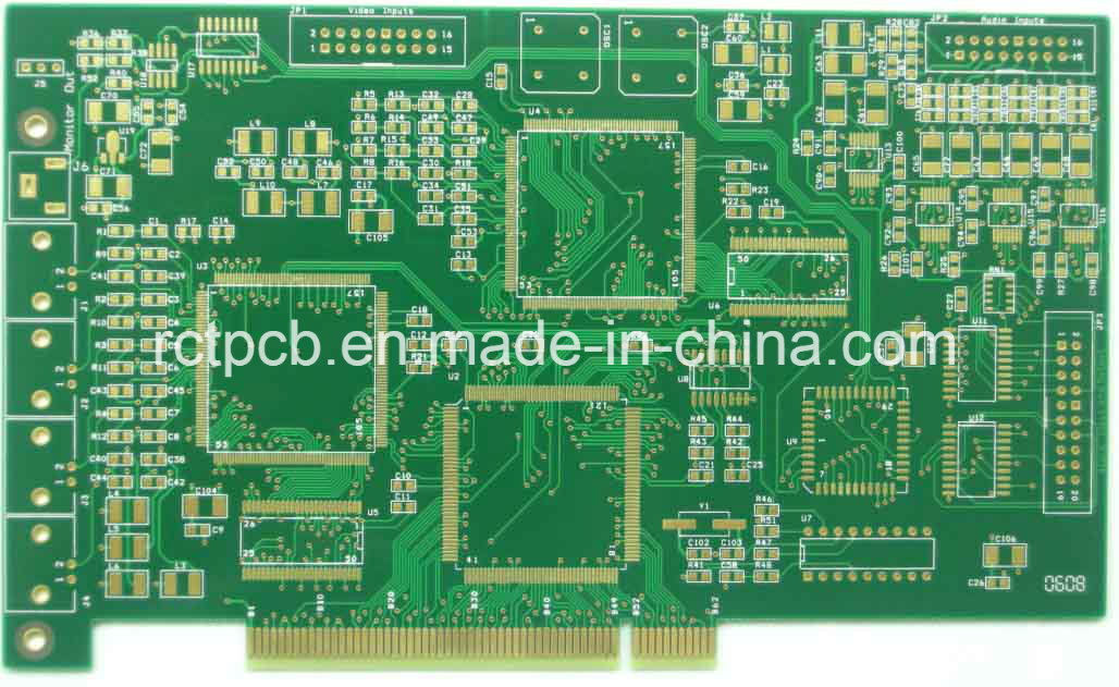 8 Layer Gold Finger Rigid PCB