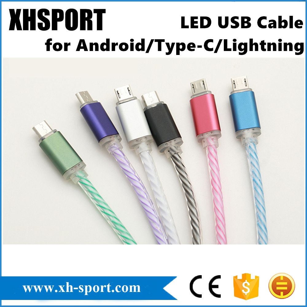 Colorful Newest Charging Micro USB Sync Data Cable