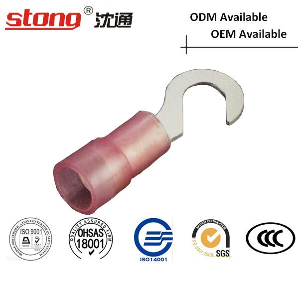Hooked Shaped Pre-Insulating Nylon Joint Connector Terminal