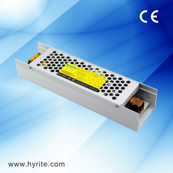 60W 12V Slim Indoor Mesh Case LED Driver with Ce