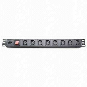 IEC Plug Socket 9-Way 10A PDU