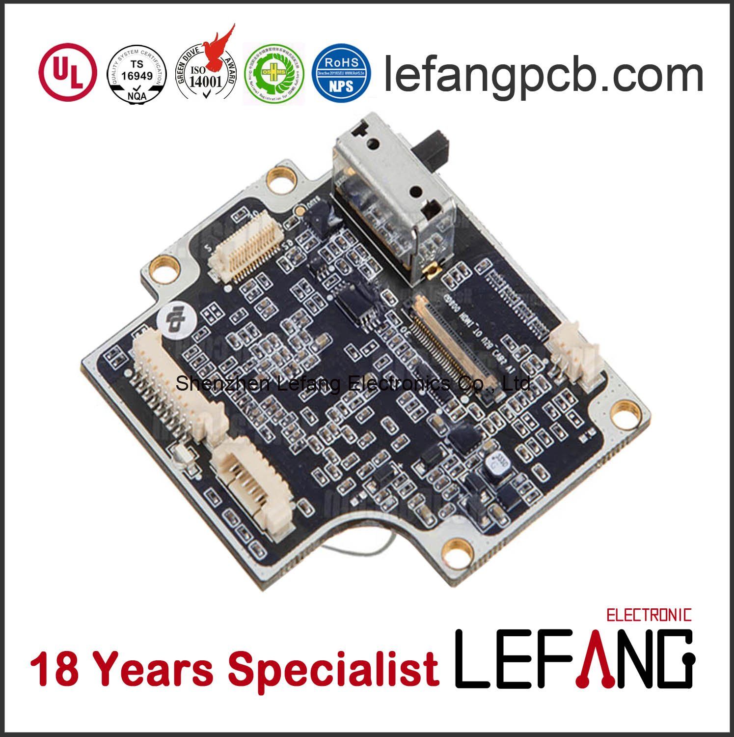 High Tg170 PCB Board Assembly PCBA for Industrial Control RoHS