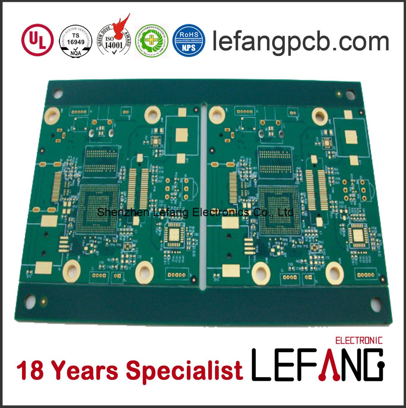 Costomized 6 Layers Enig Circuit Board PCB