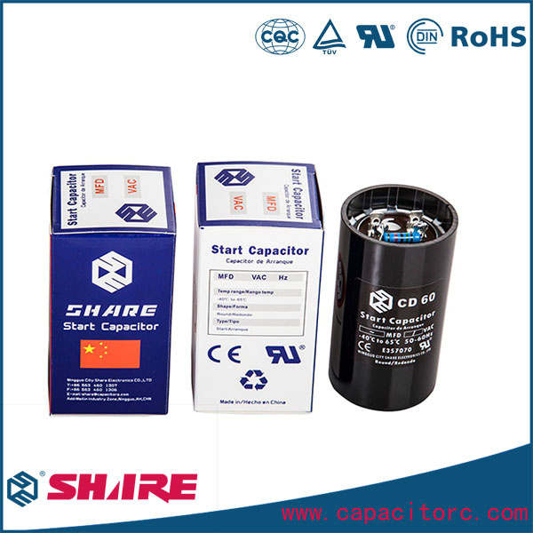 250V CD60 Motor Start Capacitor