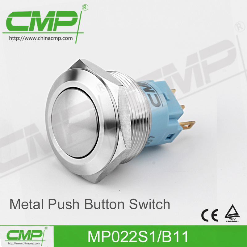 22mm Stainless Steel Momentary Push Button Switch