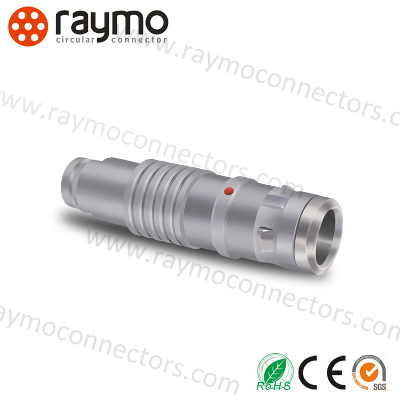Metal Push Pull IP67 Circular Waterproof 0k 7 Pin Connector