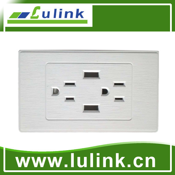 2 Gang Us Standard USB Socket USB Outlet