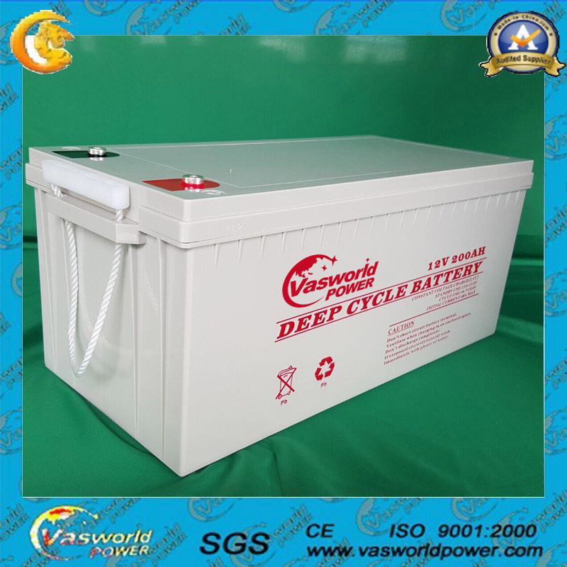 12V200ah Solar VRLA Battery with Good Quantity