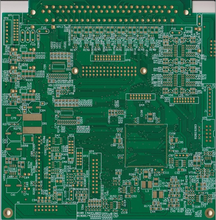 Double-Sided Enig PCB with Chemical Gold Surface