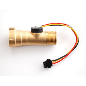 Water Flow Sensor with Turbine of Matel Material