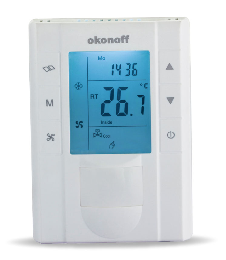 4-Pipe 10 Meters PIR Temperature Control with Insert Card (A7-FH2)