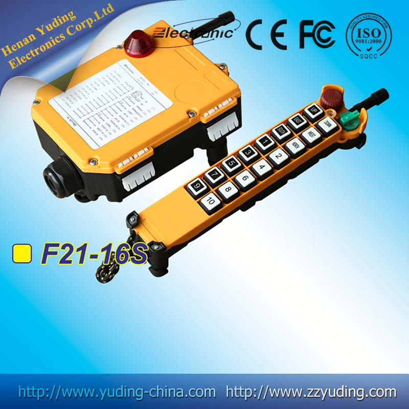 IP65 Crane Digital Industrial Wireless Remote Control, DC 12/24/48V