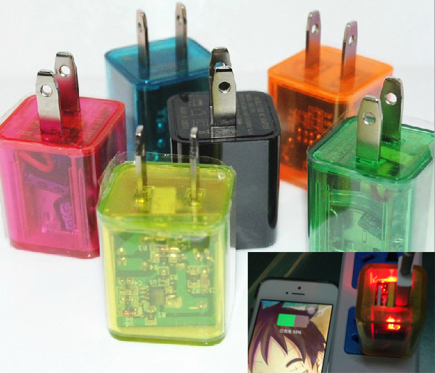 Cheaper Price LED Light Charger for iPhone