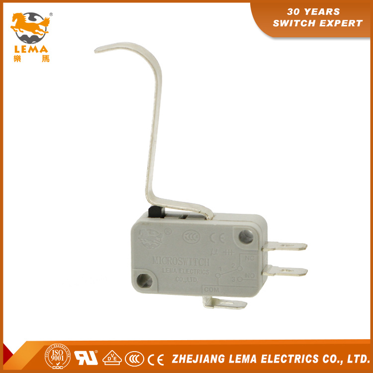 Lema Kw7-8 Long Bent Lever Sensitive Micro Switch Magnetic Micro Switch