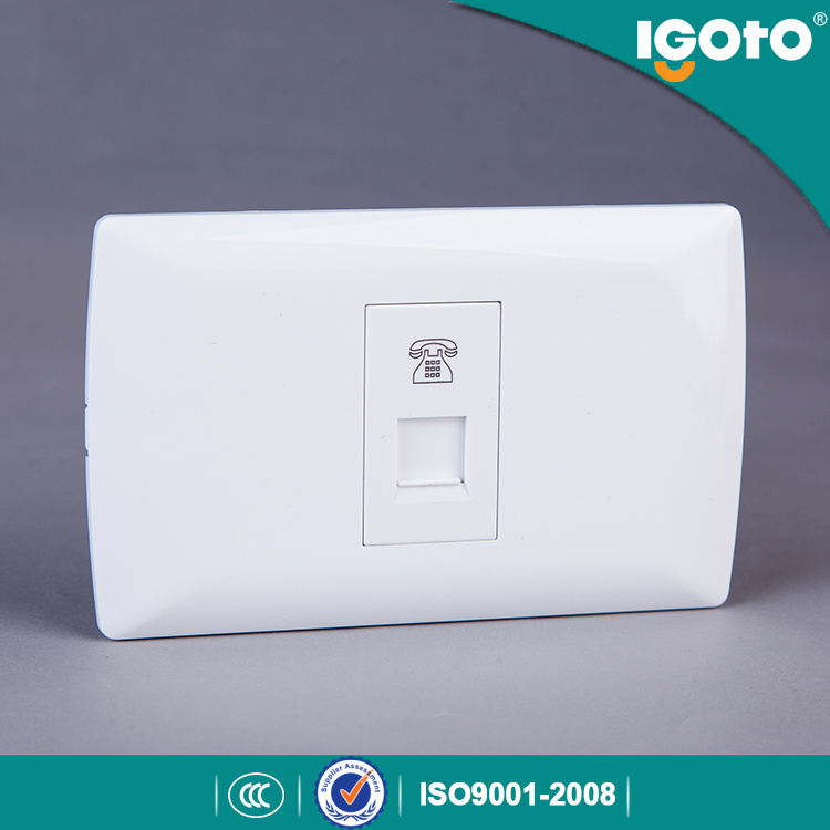 Igoto L Series South America Electrical Socket Type Tel Socket