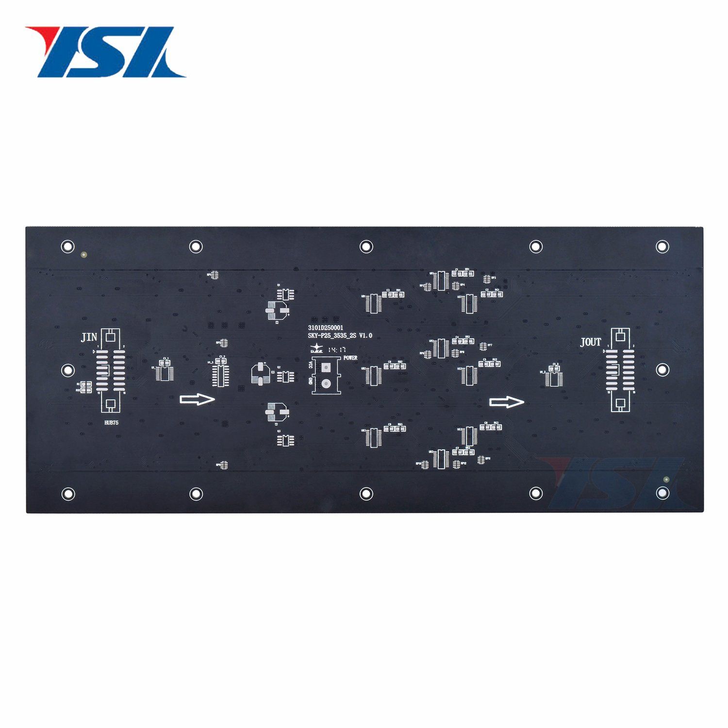Nero Nemesis Fr4 1.6mm 8 Layer Multilayer PCB Assembly PCB