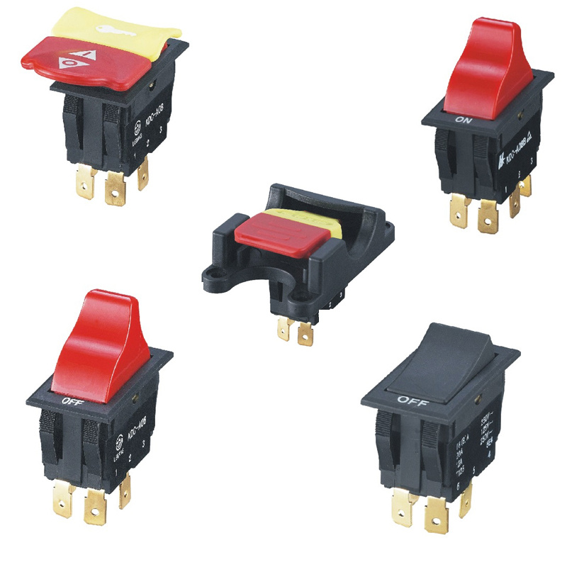 Kdc-A08f21 Power Rocker Switch Withlock