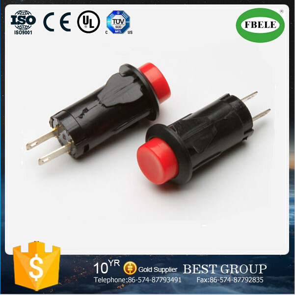 off- (ON) 12mm Embedded Push Button Switch (FBELE)