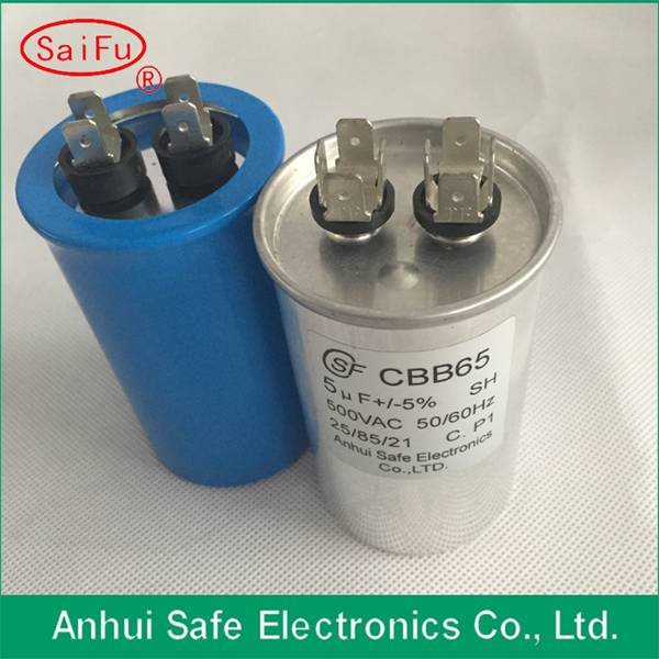 50UF 250VAC Air Conditioning Start Capacitor Cbb65A AC Capacitor