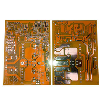 Double Sided PCB with Bright Solder Mask Ink