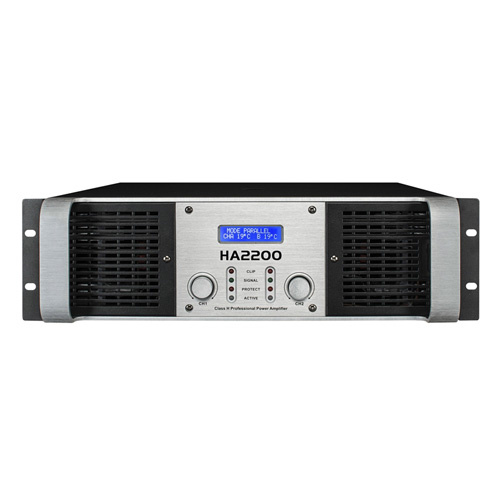 High Power Professional Power Amplifier 3u Ha Series with Work Mode Display