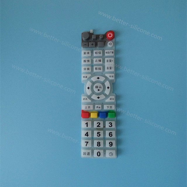 Custom Screen Printing Silicone Rubber Keypad