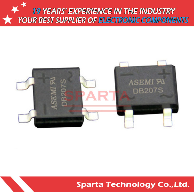 dB201s dB204s dB207s Bridge Rectifier 2A 50V~1000V Transistor