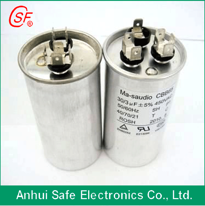 Cbb65 Capacitor for Air Conditioner 440VAC
