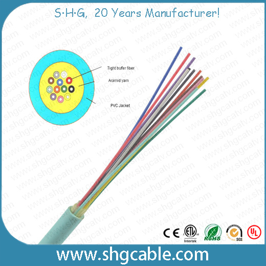 24 Fibers Multi Mode Distribution Fiber Optic Cable