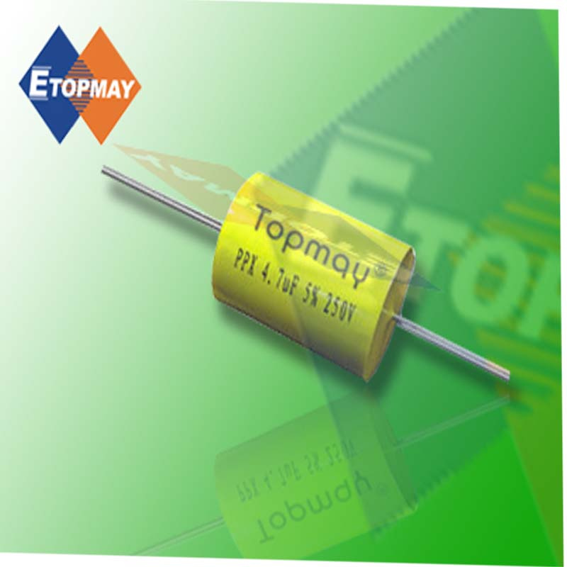Topmay 400V Oval Cbb20 Film Capacitor