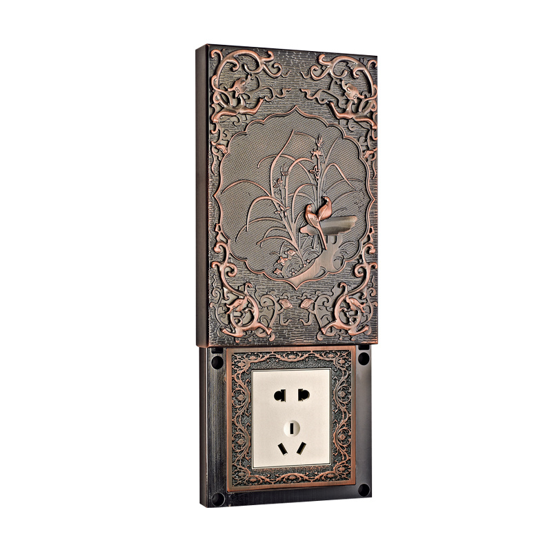 Hotel Wall Socket with Sliding Cover