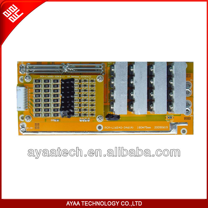 PCM for 32V LiFePO4 Battery Pack