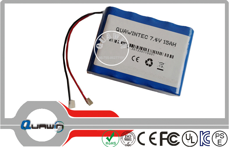 2s5p 7.4V 15000mAh Lithium Battery