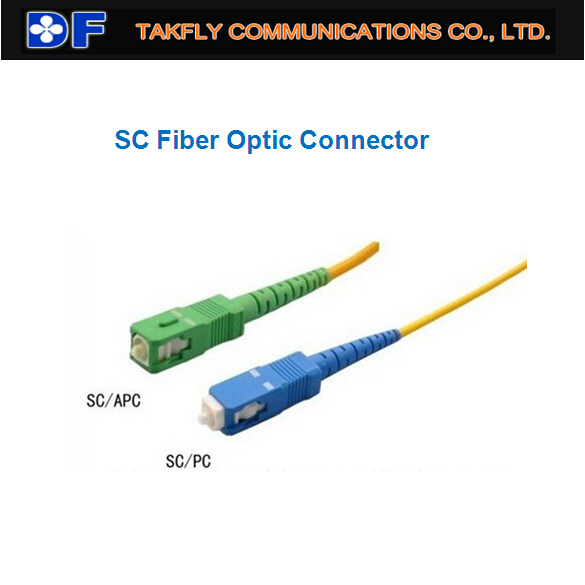 Sc Upc APC Fiber Optic Connector