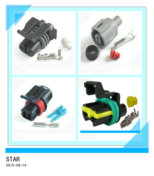Tyco 2 Pin Electrical PCB Screw Terminal Connector