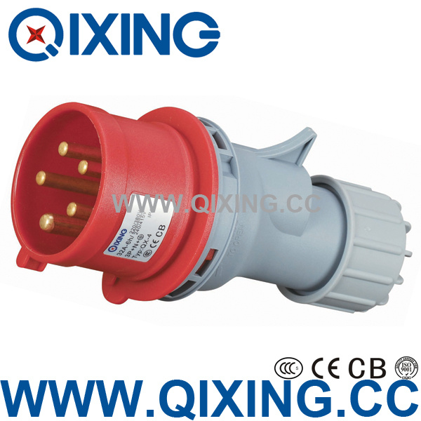 IP67 Industrial Portable Plug with CE Certification (QX-4)