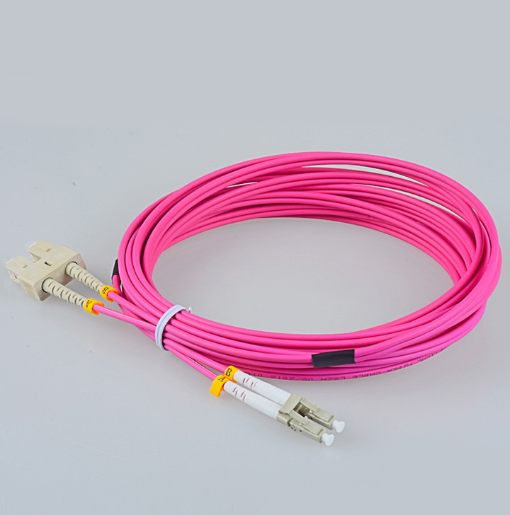 Sc to LC Fiber Otpic Patch Cord Om4