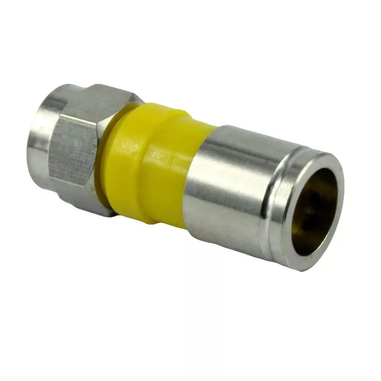 RG6 Rg59 Compression RF F Cable Connector for Coaxial Cable
