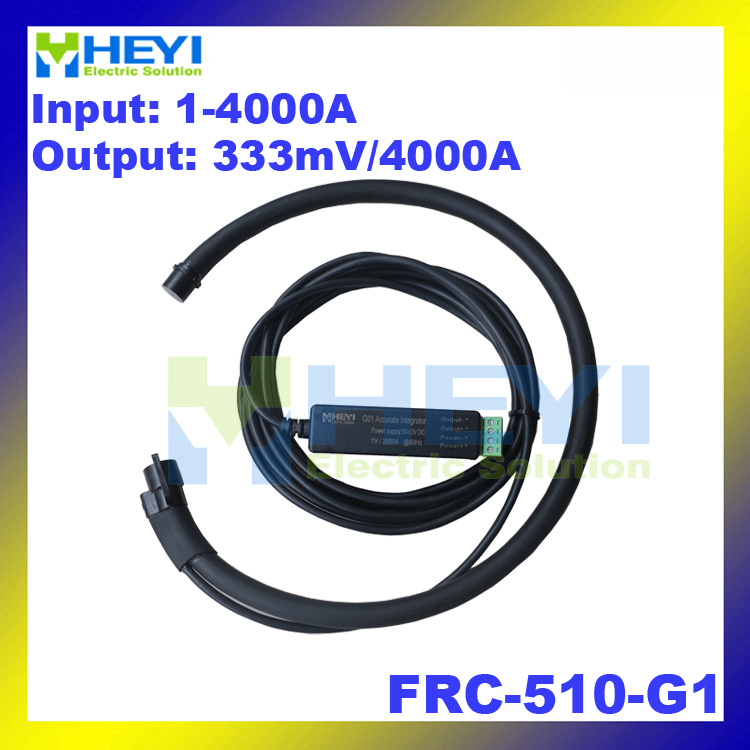 Perimeter 510mm Flexible Rogowski Coil Rope CT Frc-510-G1 with Rogowski Integrator 333mv Output