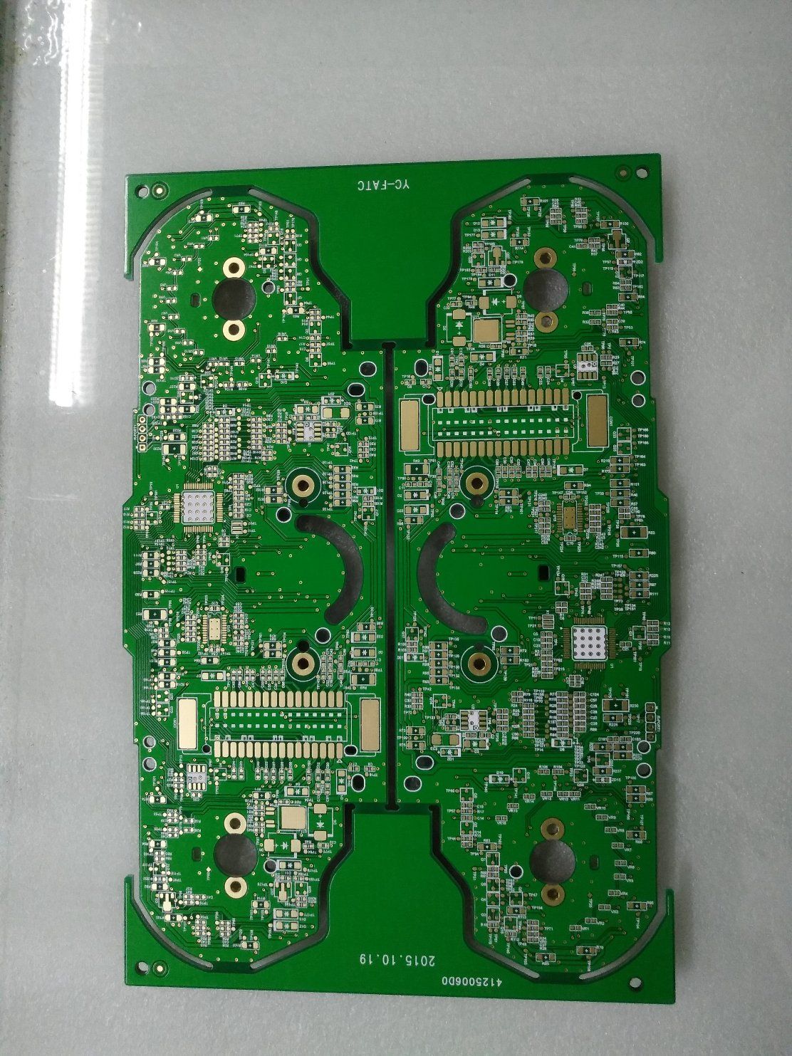 Double-Sided Green Solder Mask Enig PCB with UL